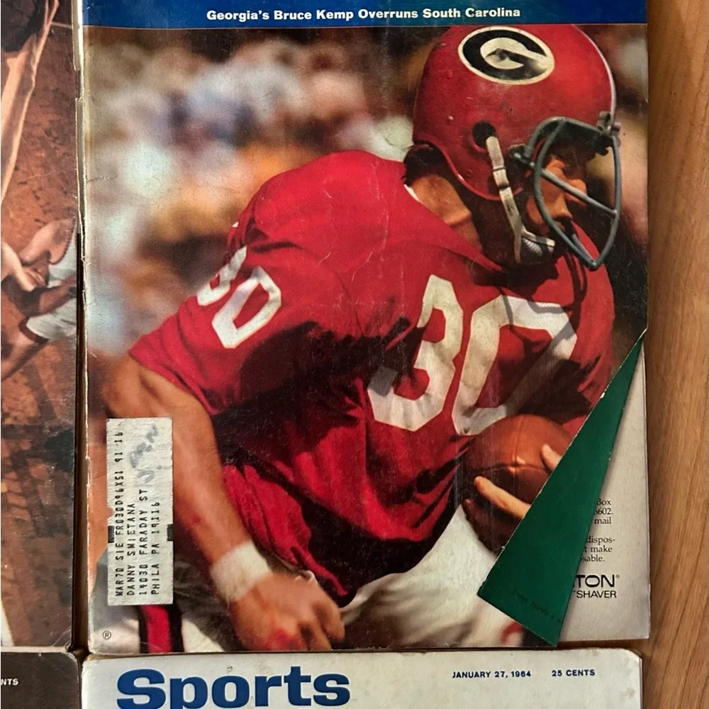 Vintage 60’s SPORTS ILLUSTRATED Magazines